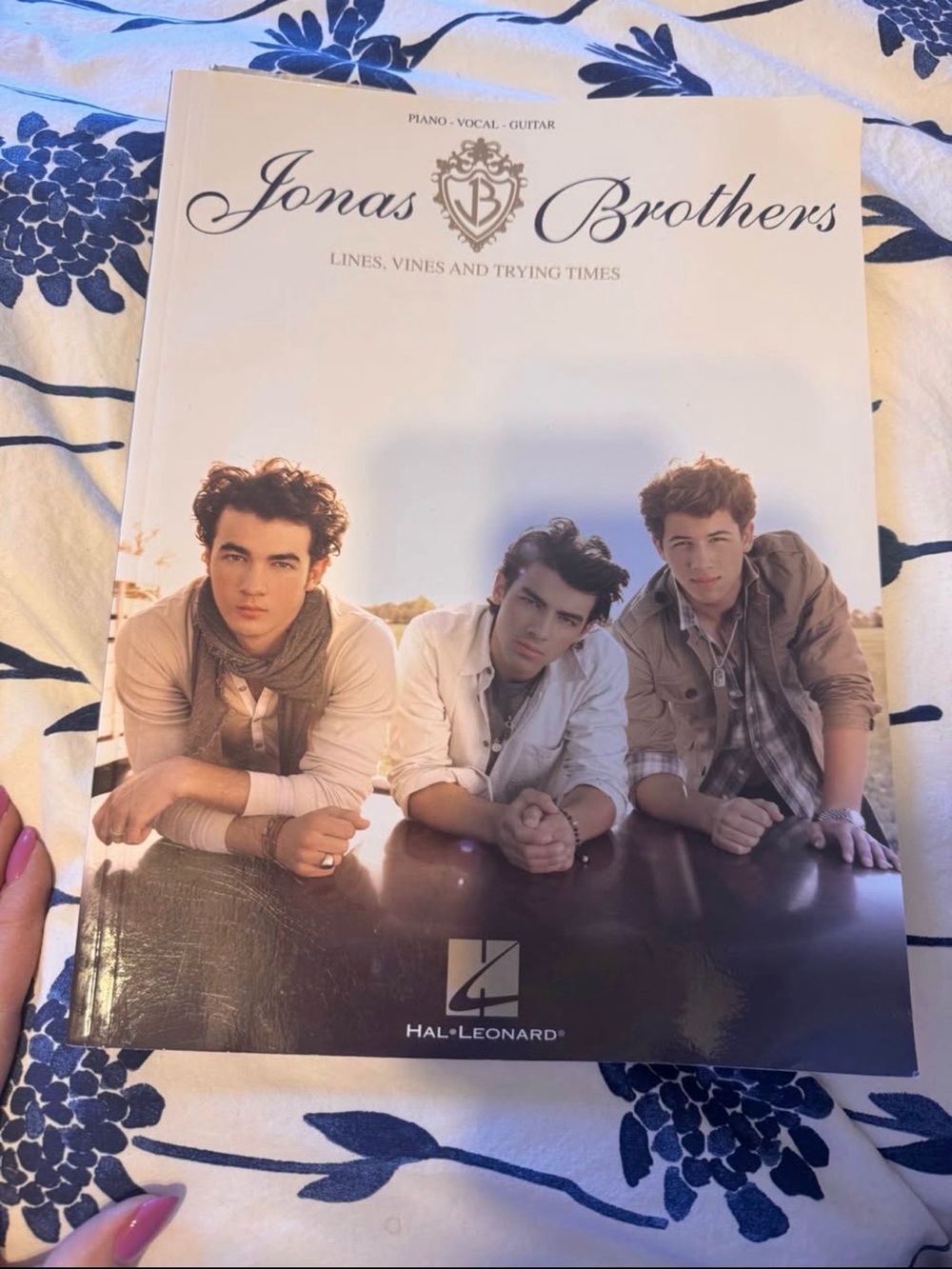 Jonas Brothers Sheet Music Book - Lines, Vines and Trying Things